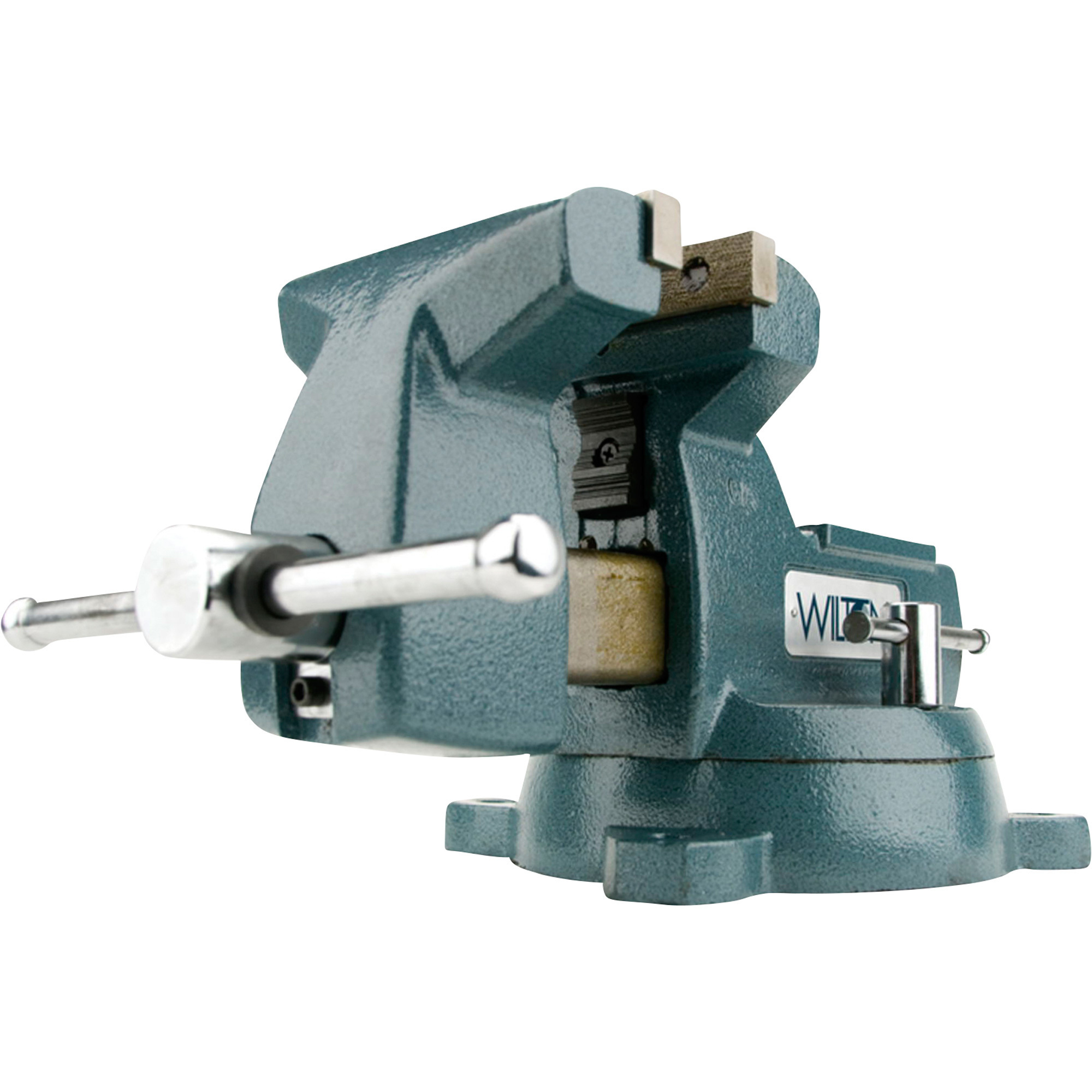 Wilton Mechanic's Bench Vise with Swivel Base, 8in. Jaw Width, Model# 21800